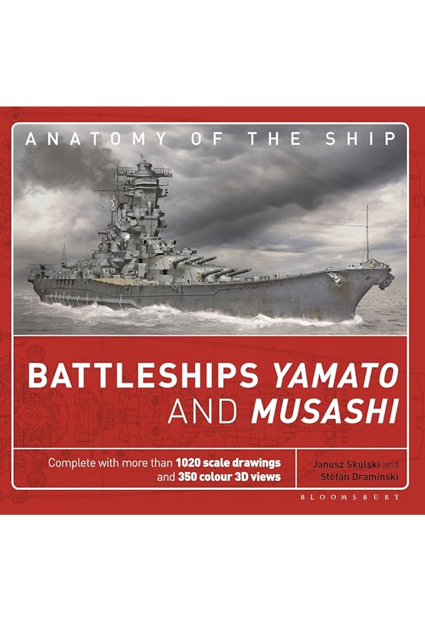 洋書 The Battleship YAMATO (Janusz Skulski) The Battleship Yamato (Anatomy of the Ship): Janusz Skulski