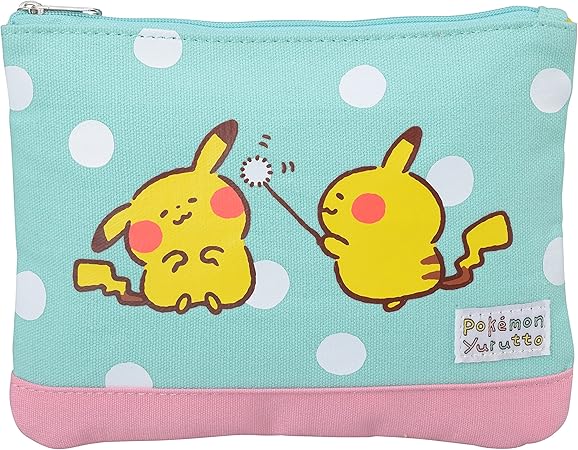 Amazon ポケモンセンターオリジナル フラットポーチ Pokemon Yurutto おもちゃ雑貨 おもちゃ