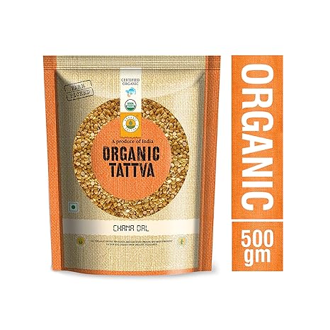 Organic Tattva Chana Dal, 500g