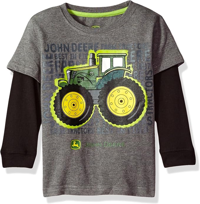 John Deere Baby Boys' 2 for TeeGrey Clothing
