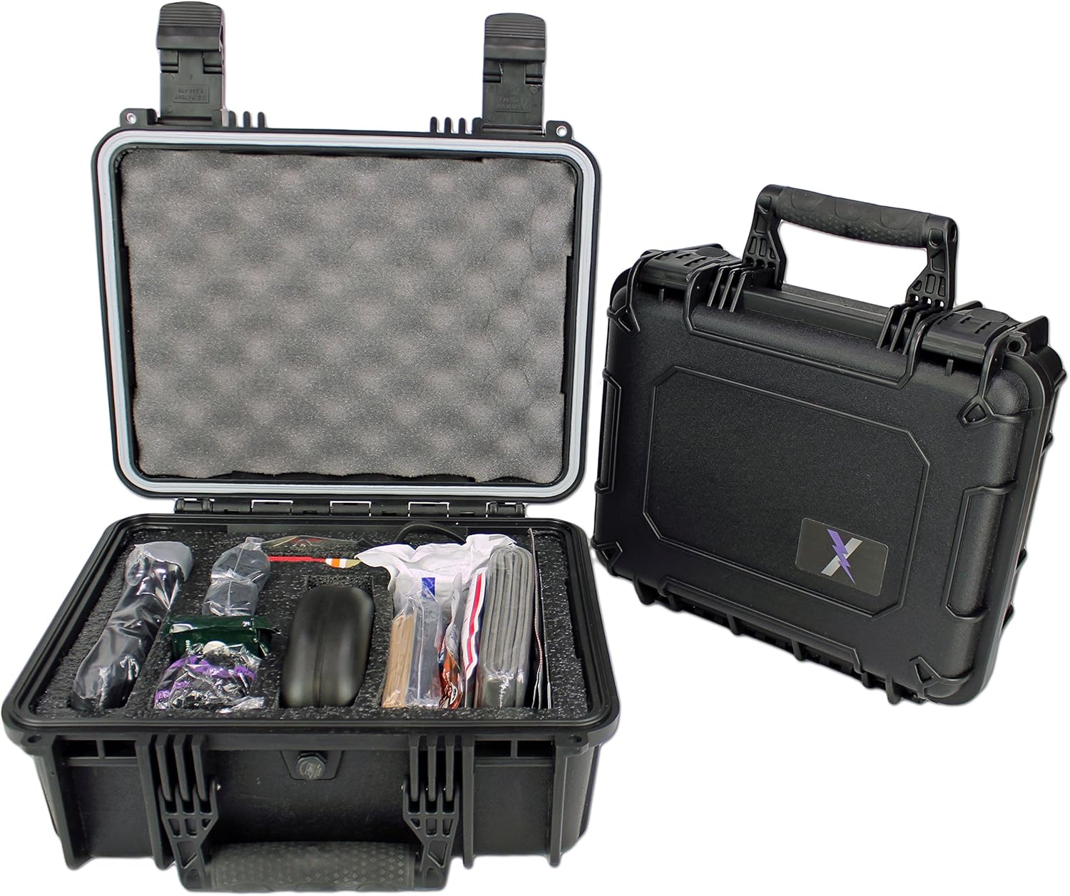 Lightning X Premium Gun Range Trauma & Bleeding First Aid Kit in ATWT Hard Case - Custom : Sports & Outdoors