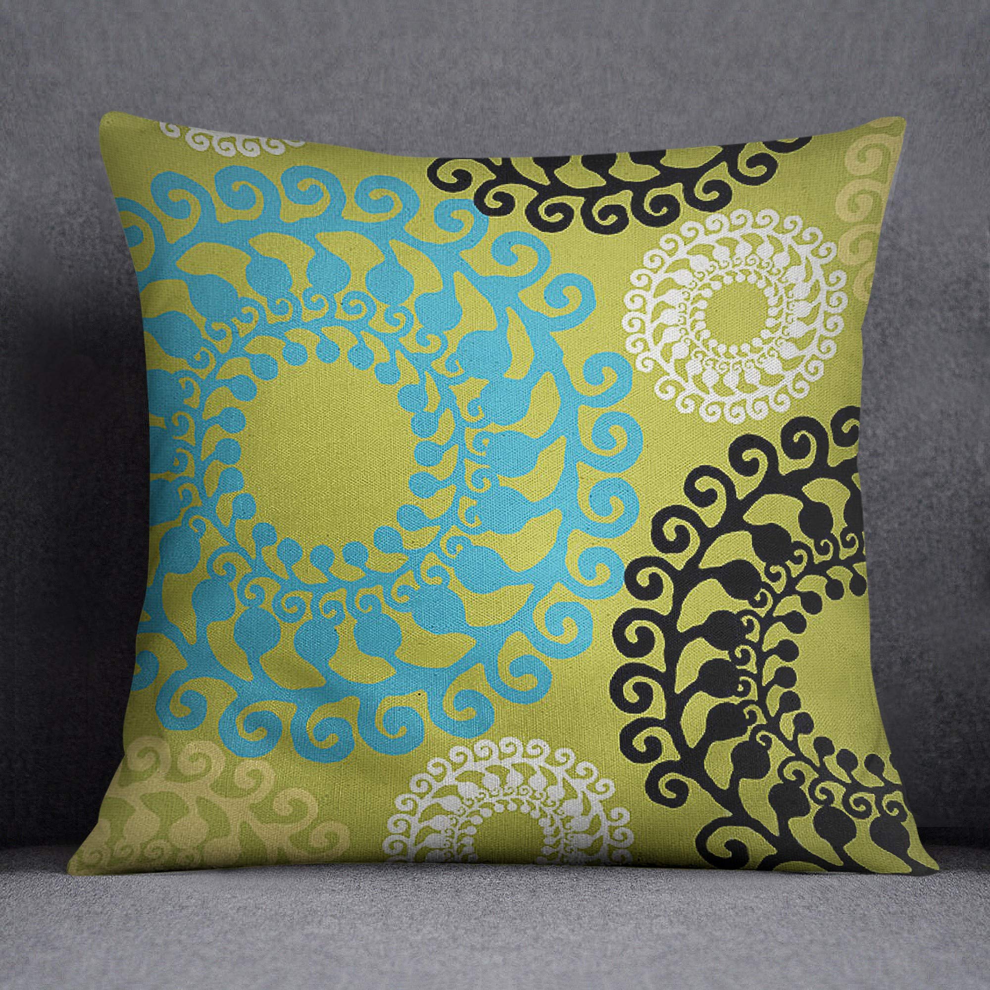 Bonamaison Decorative Cushion Cover, Cotton Polyester, Multicolor, 45X45