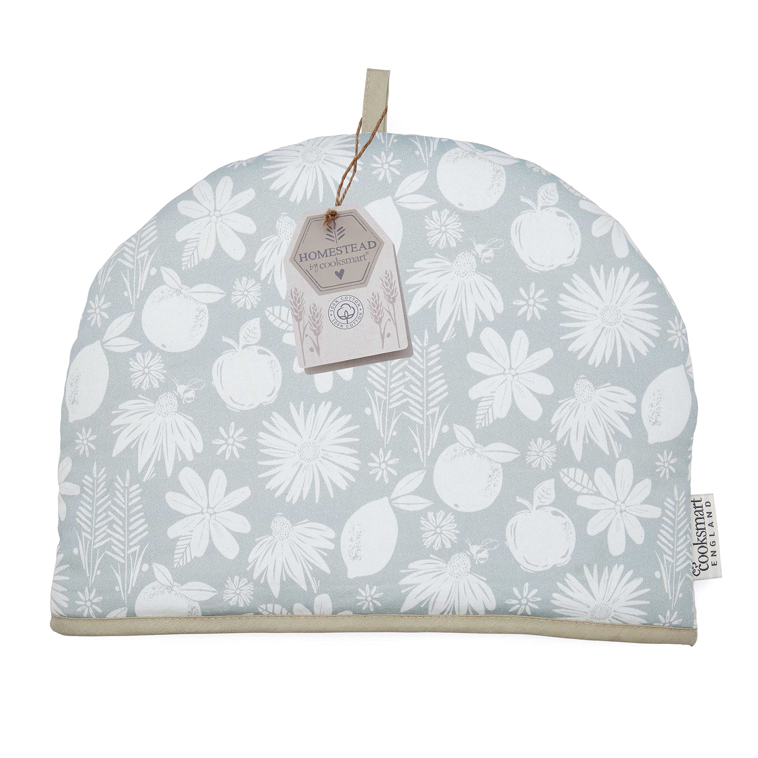 Cooksmart British Designed Tea Cosy | Teapot Warmer Suitable For Small, Medium or Large Teapots | Designed by British Designers in the UK - Homestead — image 1