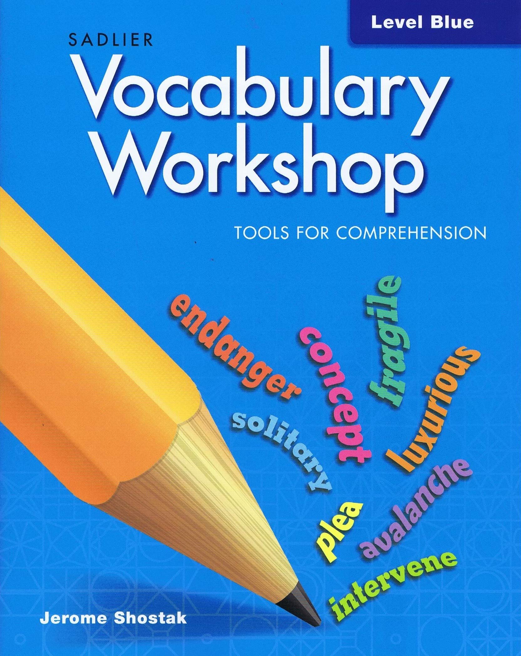 Photo 1 of (Level Blue) 2021 Vocabulary Workshop Tools For Comprehension