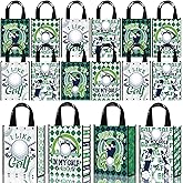 Estune 24 Pcs Sports Party Favor Bags Sports Goodie Treat Bags Non Woven Gift Tote