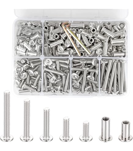 Lot De 6 Vis Chicago – Tailles Et Finitions Variées – Neuves