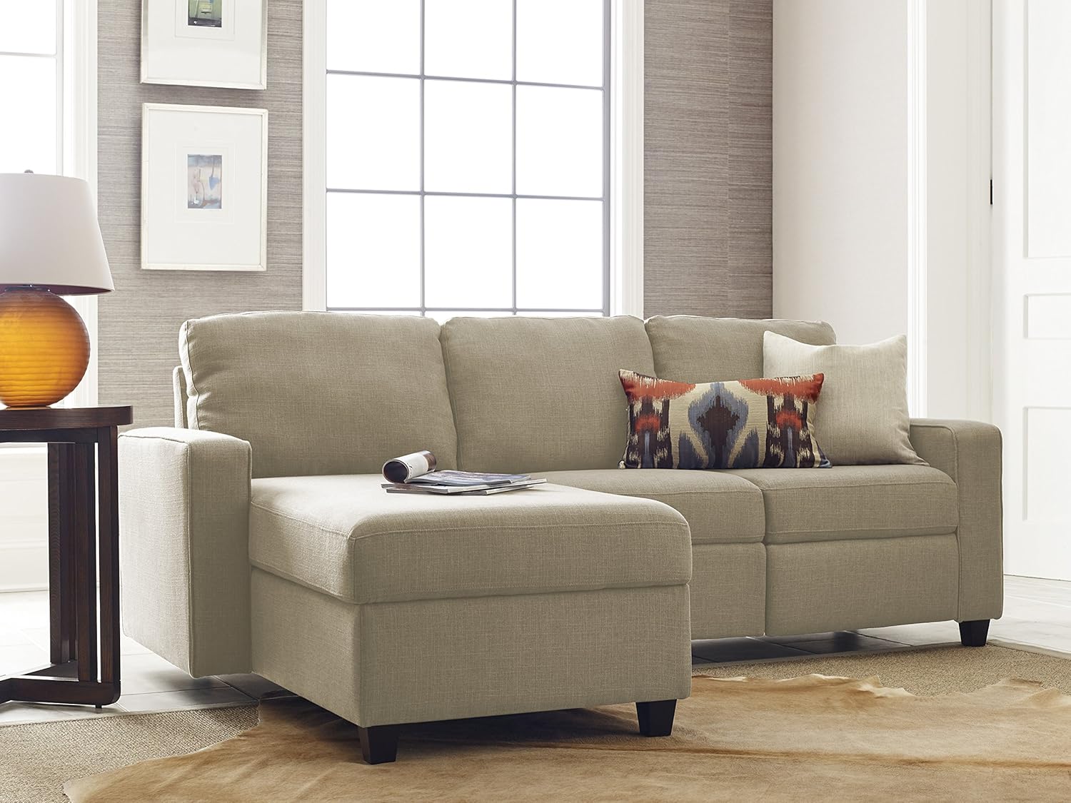 Best left leather sectional sofa