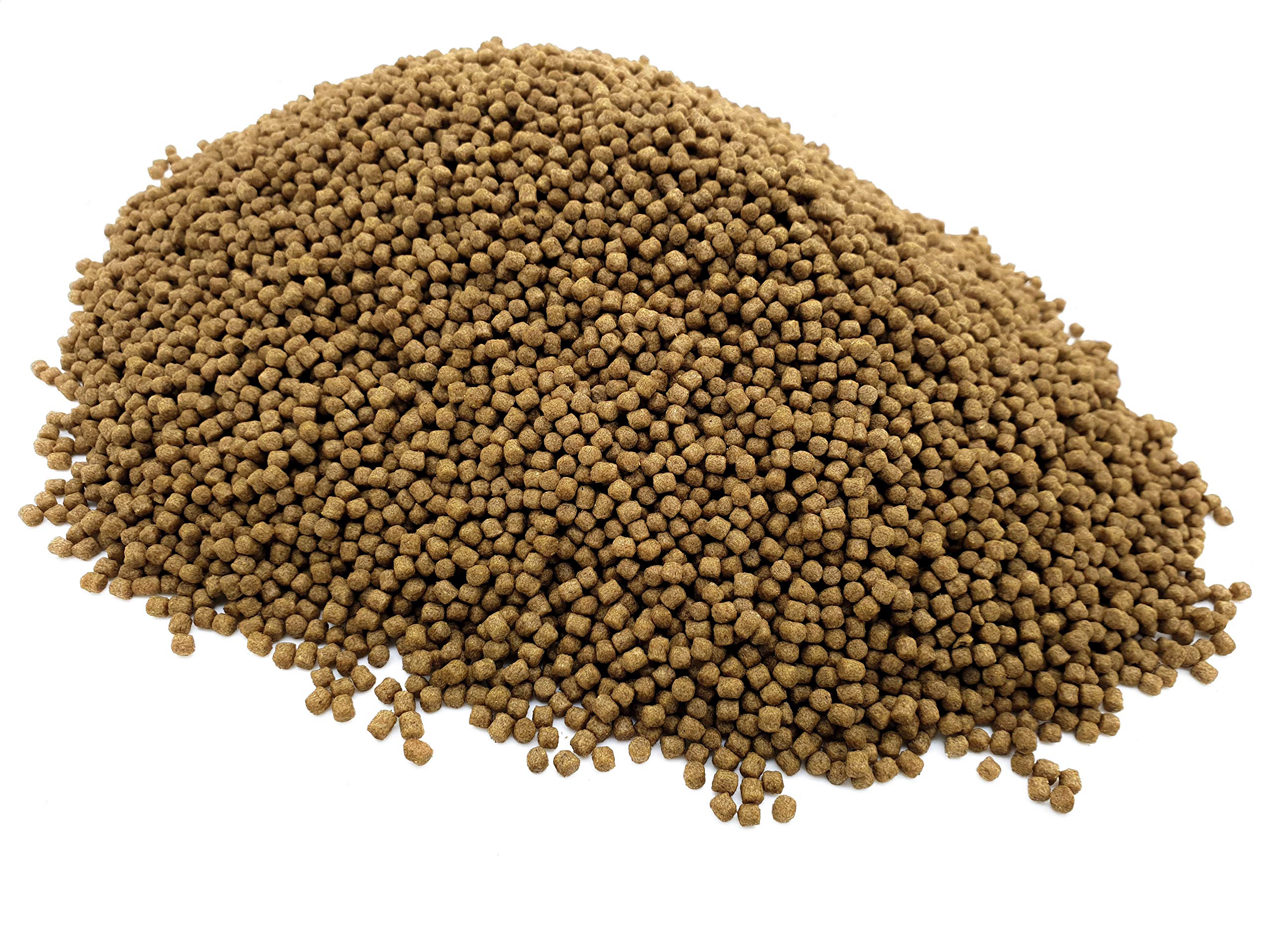 HERONS - Wheatgerm Pellets - 3 mm Pellets for all Goldfish, Japanese koi and Pond Fish - OMEGA-3 Fatty Acids, Vitamin E and C - Improves Digestion, Liver Function - Enhance Colour - 2KG