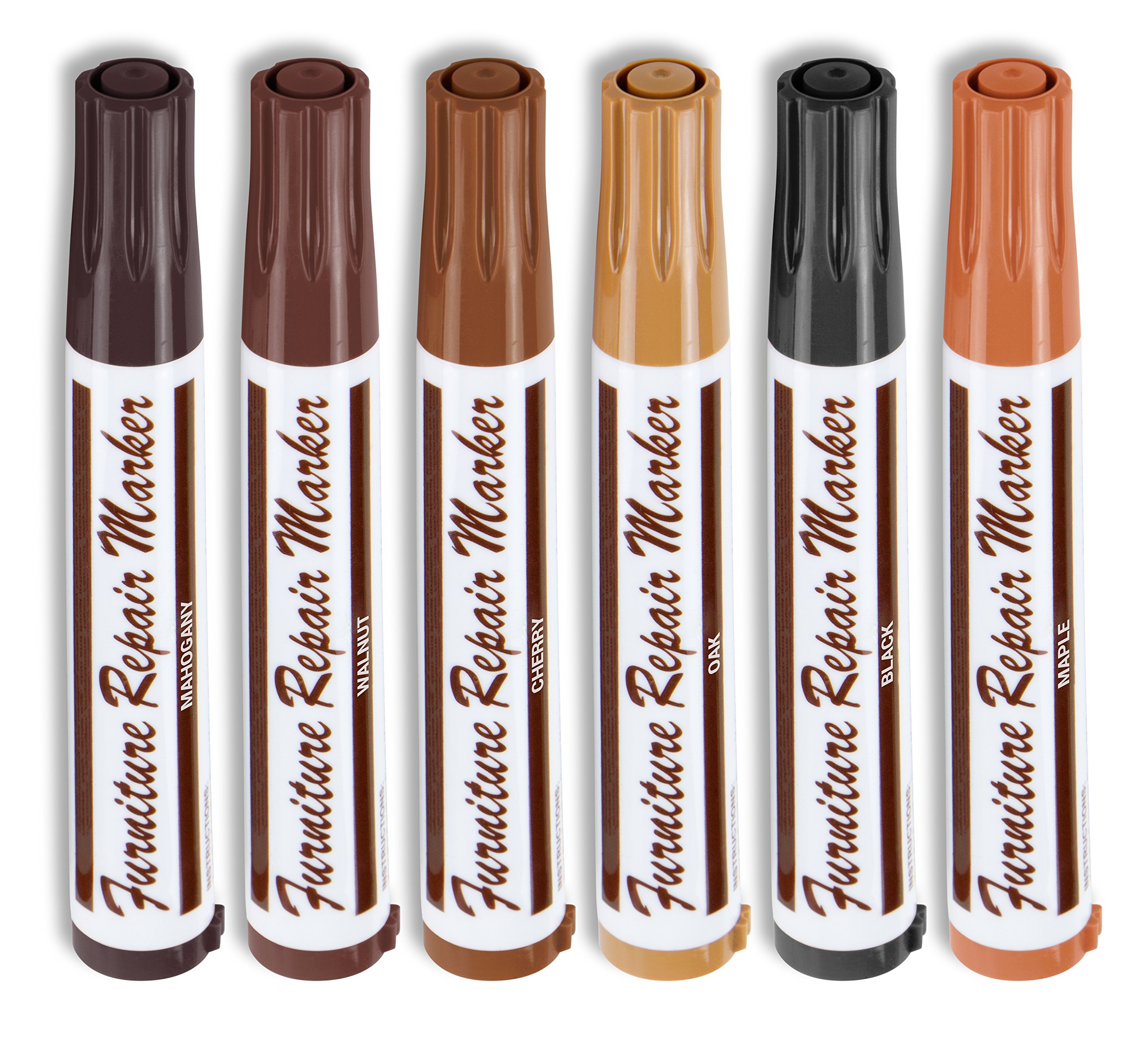 12 Pc Wood Stain Markers Set Furniture Restoration & Repair Marker