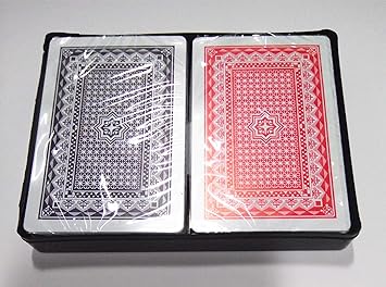 DFS Premium Plastic Washable Playing Cards (Set of 2)