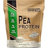 100% Pure Pea Protein, Ultra Smooth Powder, Vegan, Gluten-Free, Soy-Free, Dairy-Free, Non-GMO, USA/Canada, Keto (Low Carb), N