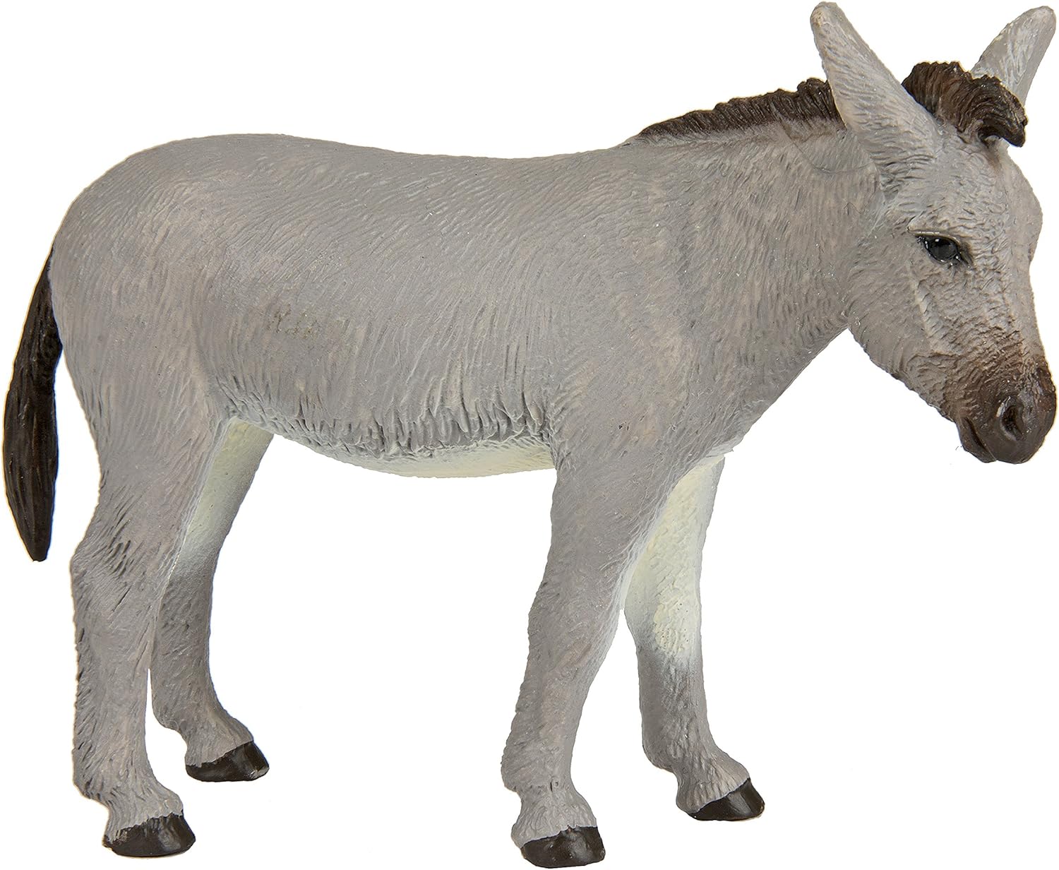 Safari Ltd. Farm Donkey – Realistic Hand Painted Toy Figurine Model – Quality Construction from Phthalate, Lead and BPA Free Materials – For Ages 3 and Up