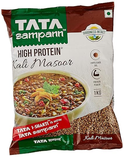 Tata Sampann Kali Masoor, 1kg