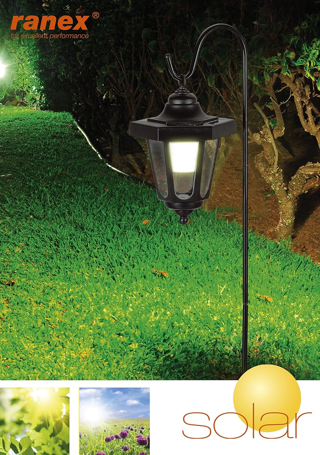 Kit de farol Claus Ranex GOS-001-DB - Energía solar - 2 unidades: Amazon.es: Iluminación