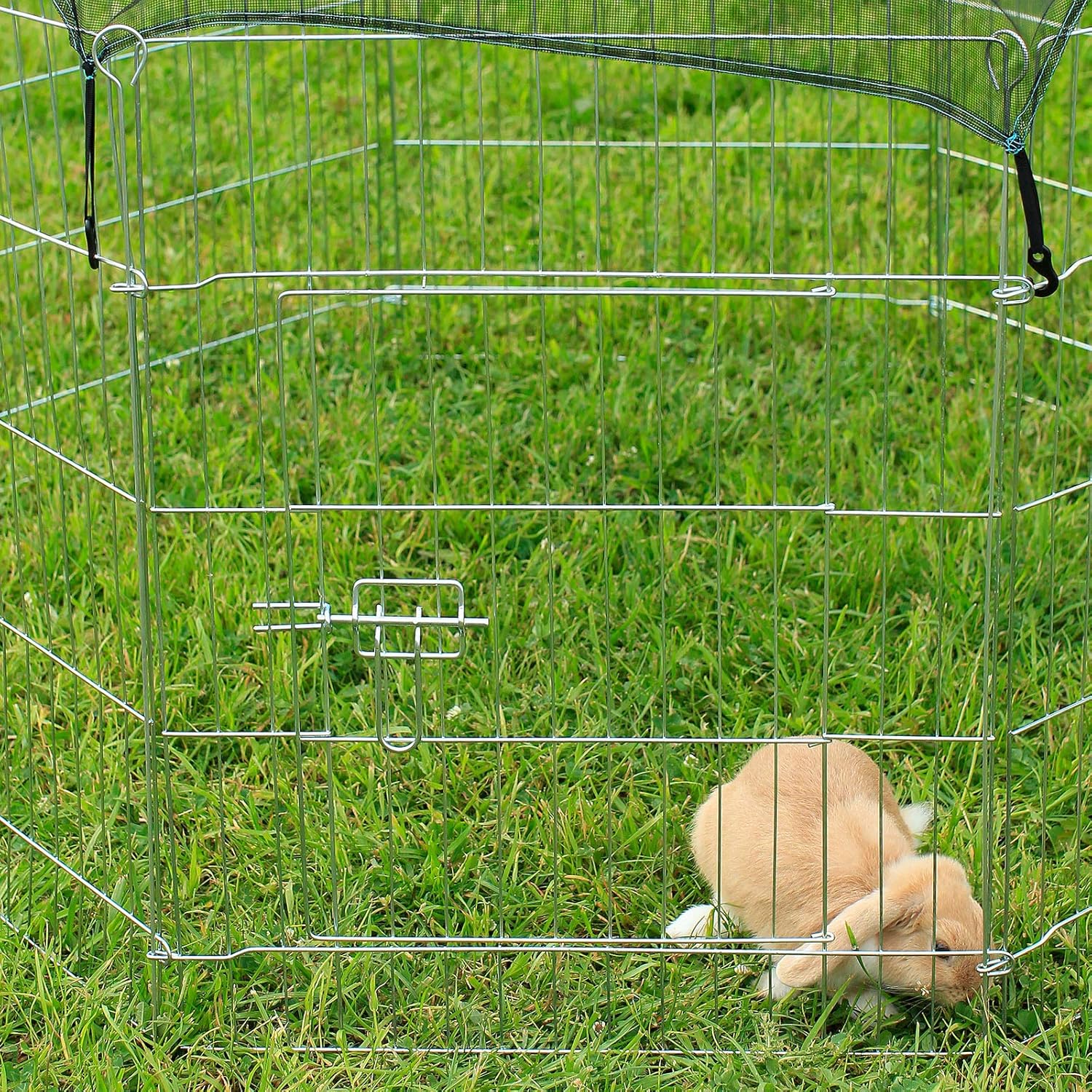 dibea Outdoor enclosure for small animals, run for rabbits, small
