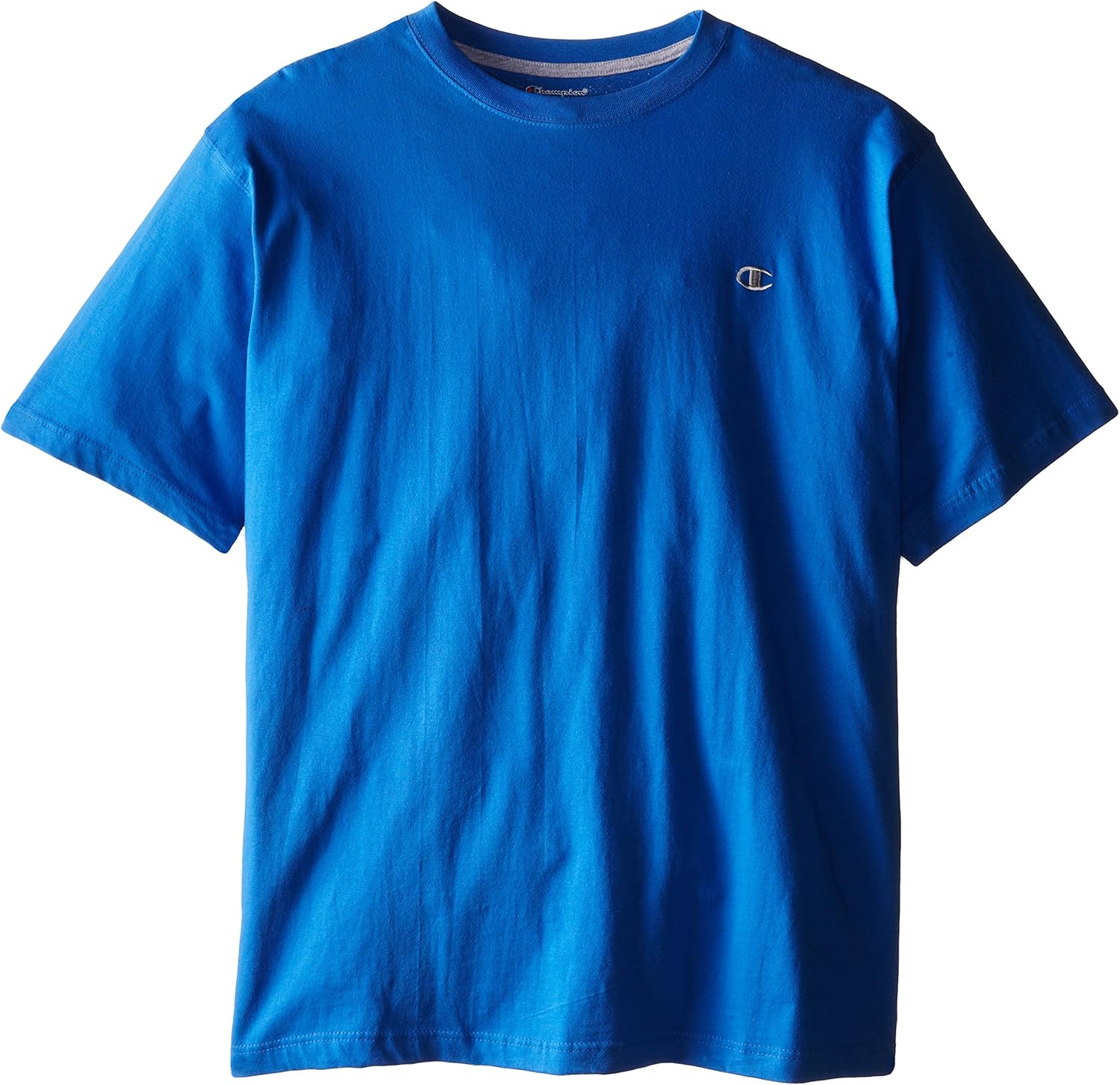 Champion Men's Big & Tall Crew-Neck Jersey T-Shirt at  Men’s Clothing store