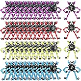 64 Pack Transformable Fidget Spinners Toys, Stress Relief Sensory Fidget Toys Deformable Chain DIY Robot Spinner Fingertip Gyro Toy Party Favors Easter Basket Stuffers for Kids and Adults