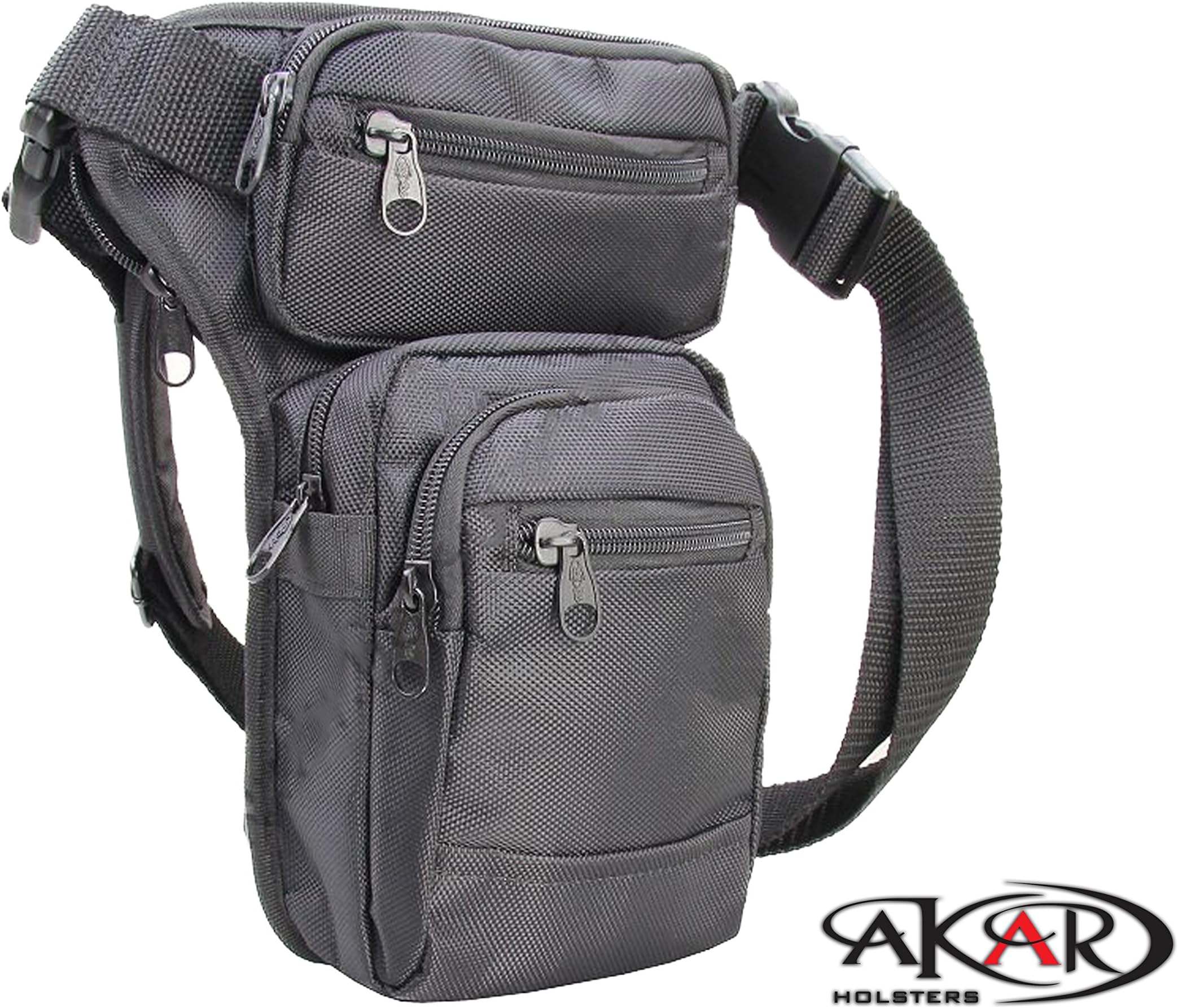 Akar Thigh Pack, Leg Bag Thigh Pouch for Concealed Carry - Multi-Purpose CCW EDC Waist Bag