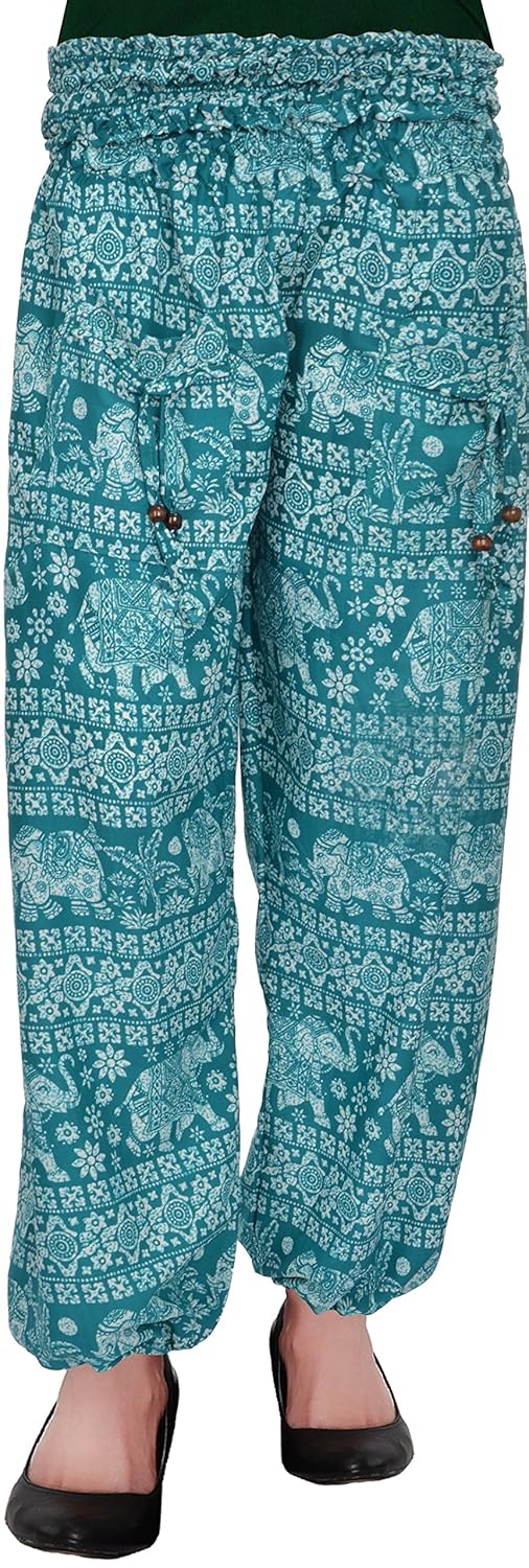 shop frenzy women's regular fit harem pant