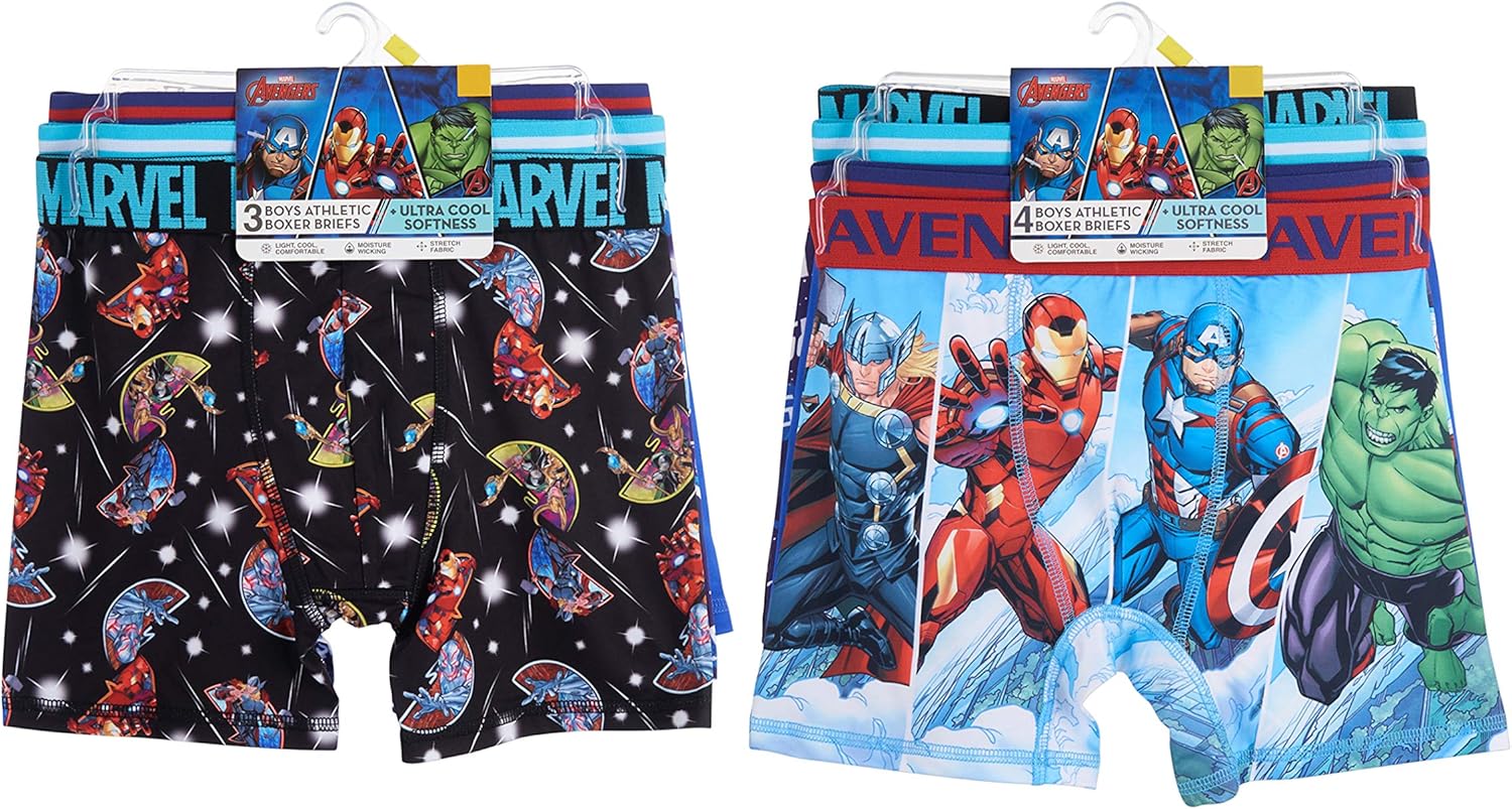 Marvel Hero Toddler Boy Briefs in 7pk: Clothing