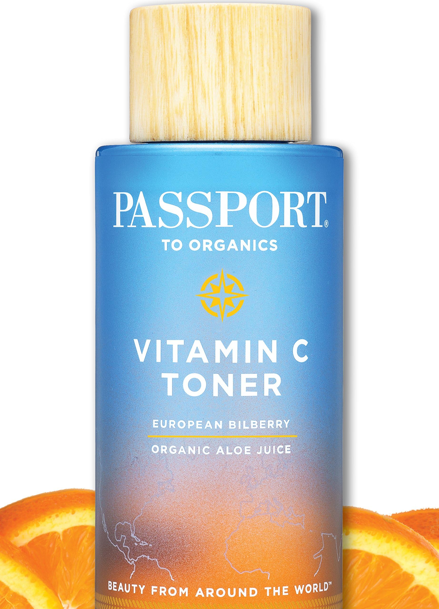 Organic Vitamin C Toner Mist - with European Bilberry & Vitamin C - Paraben Free!