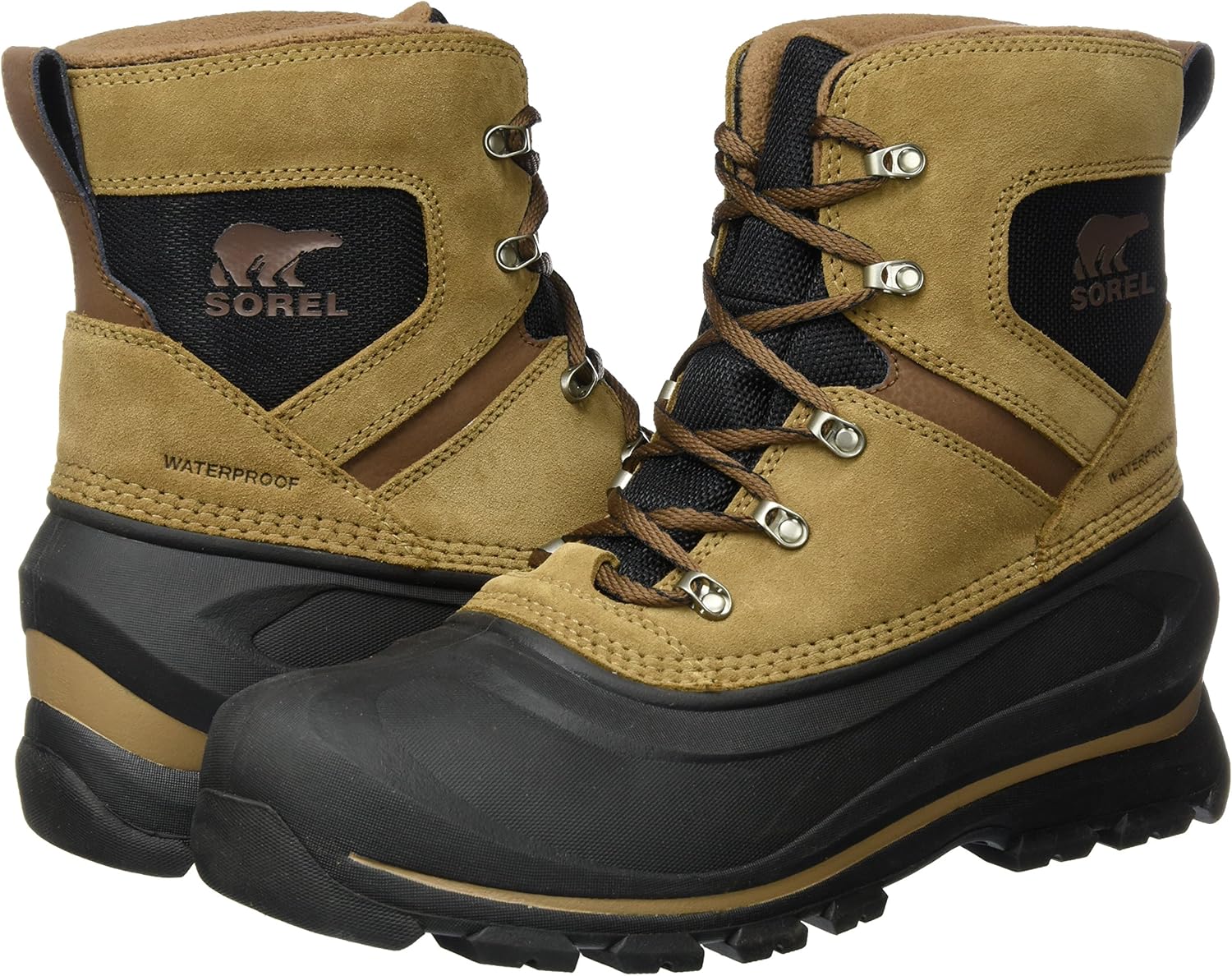 sorel men's buxton lace snow boot