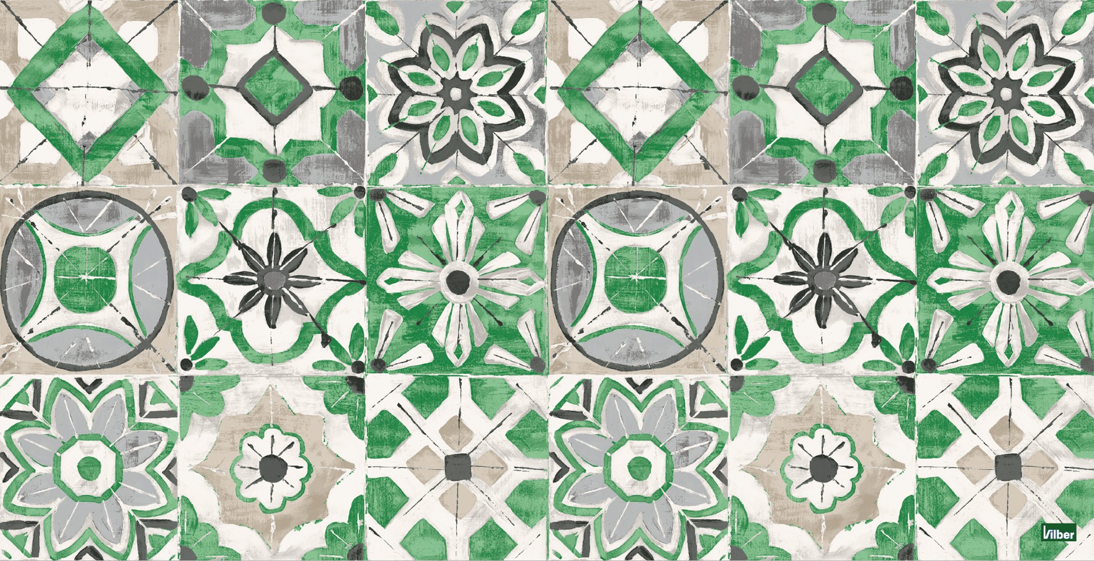 Vilber Great Chef Kollar Carpet 40x78x0.2 cm green