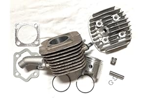 BGF 40mm Intake Cylinder Silver for 80cc Gas Motor Bike Engine