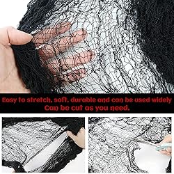 Qtisky Set of 5 Halloween Creepy Gauze Cloth