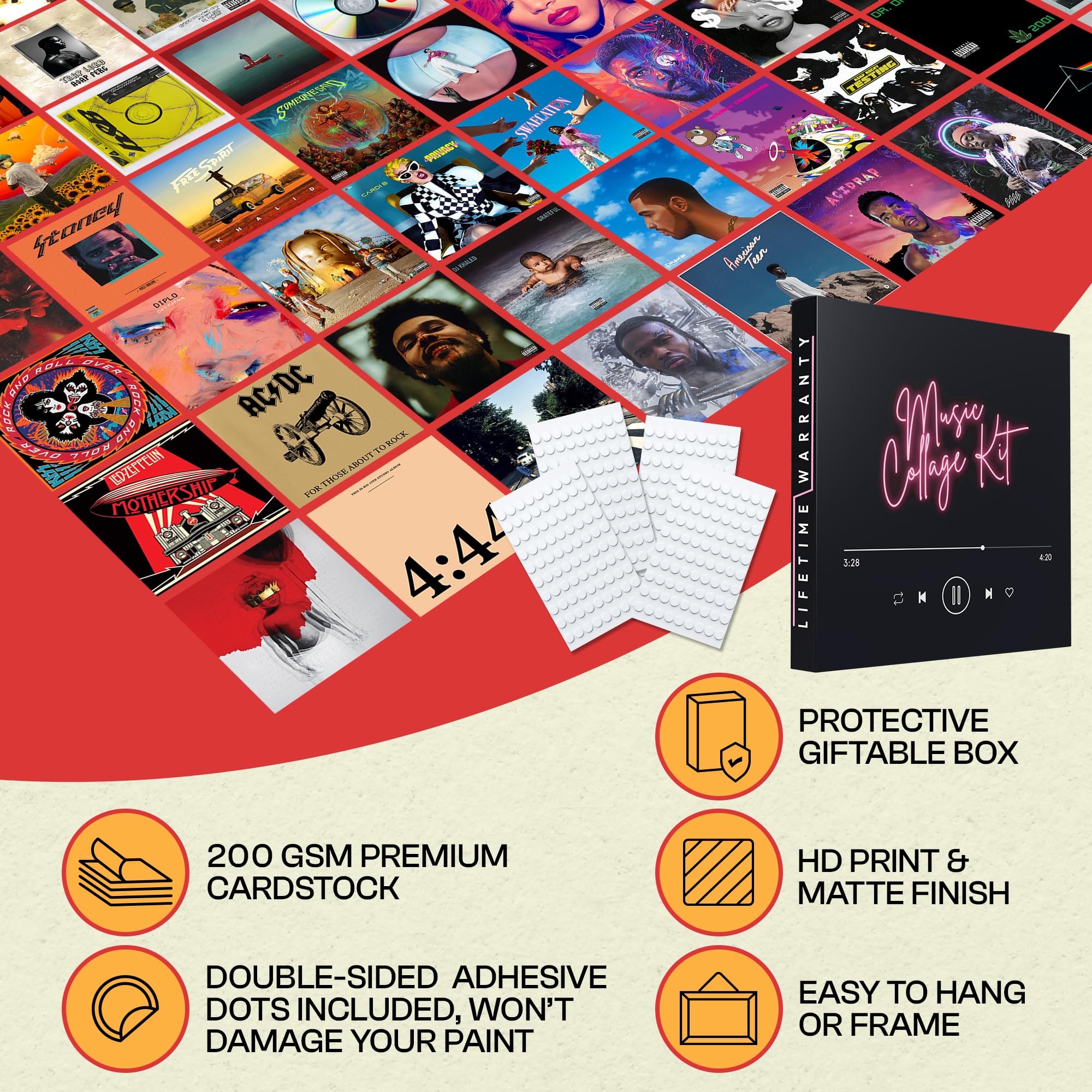 80 Print Album Covers Unique Square Printed Photos 4x4 Album Cover