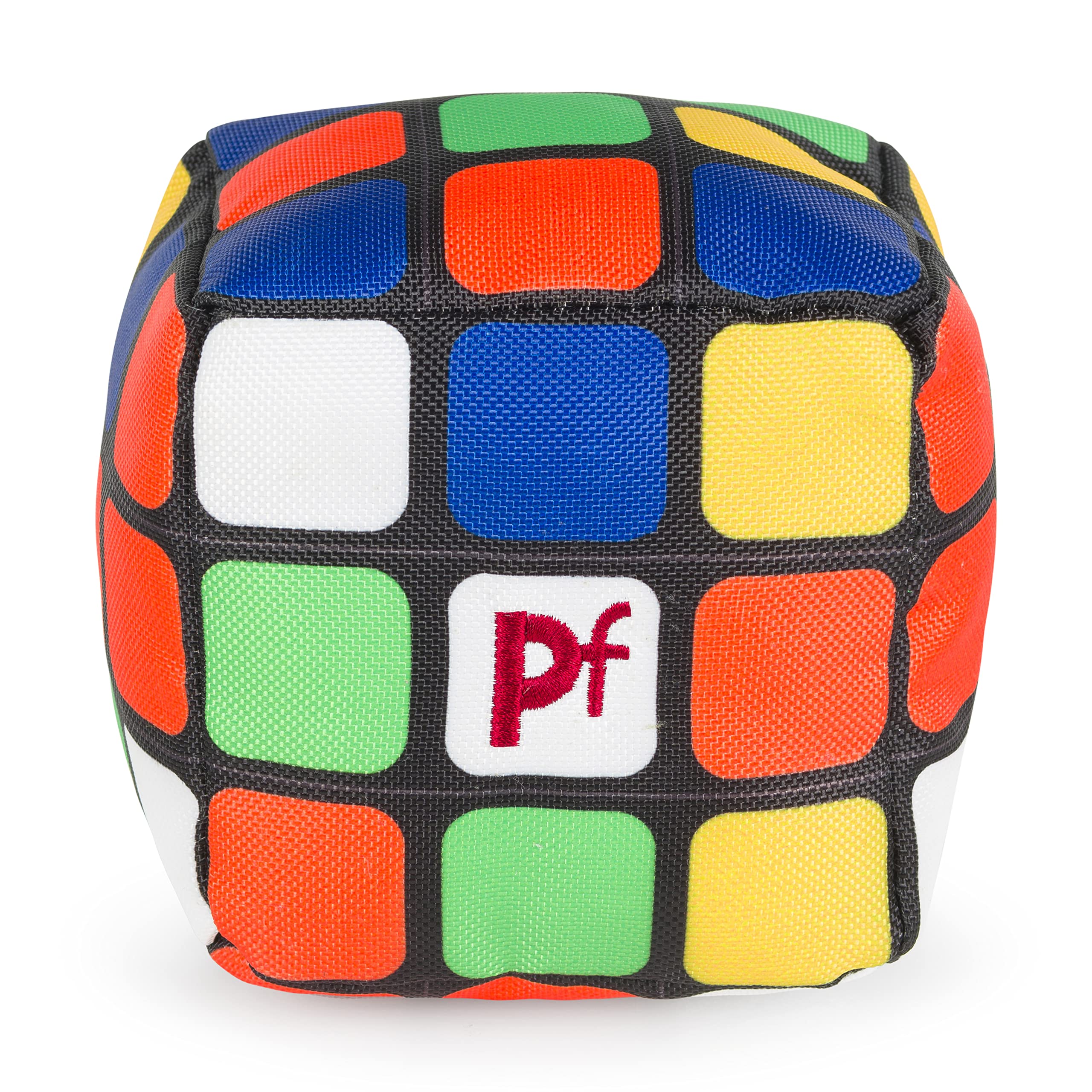 Petface Retro Puzzle Cube Plush Dog Toy