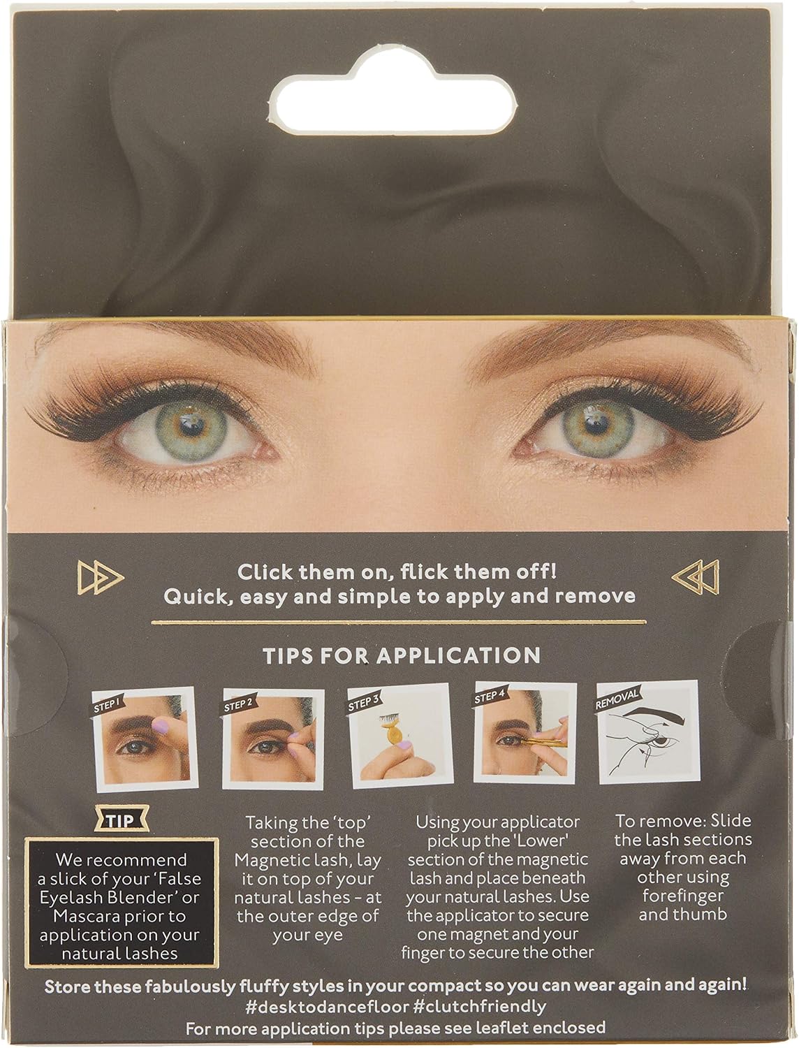 EYLURE Luxe Magnetic Lash Baroque Corner Faux Mink, 5g, Baroque Mink - Image 5