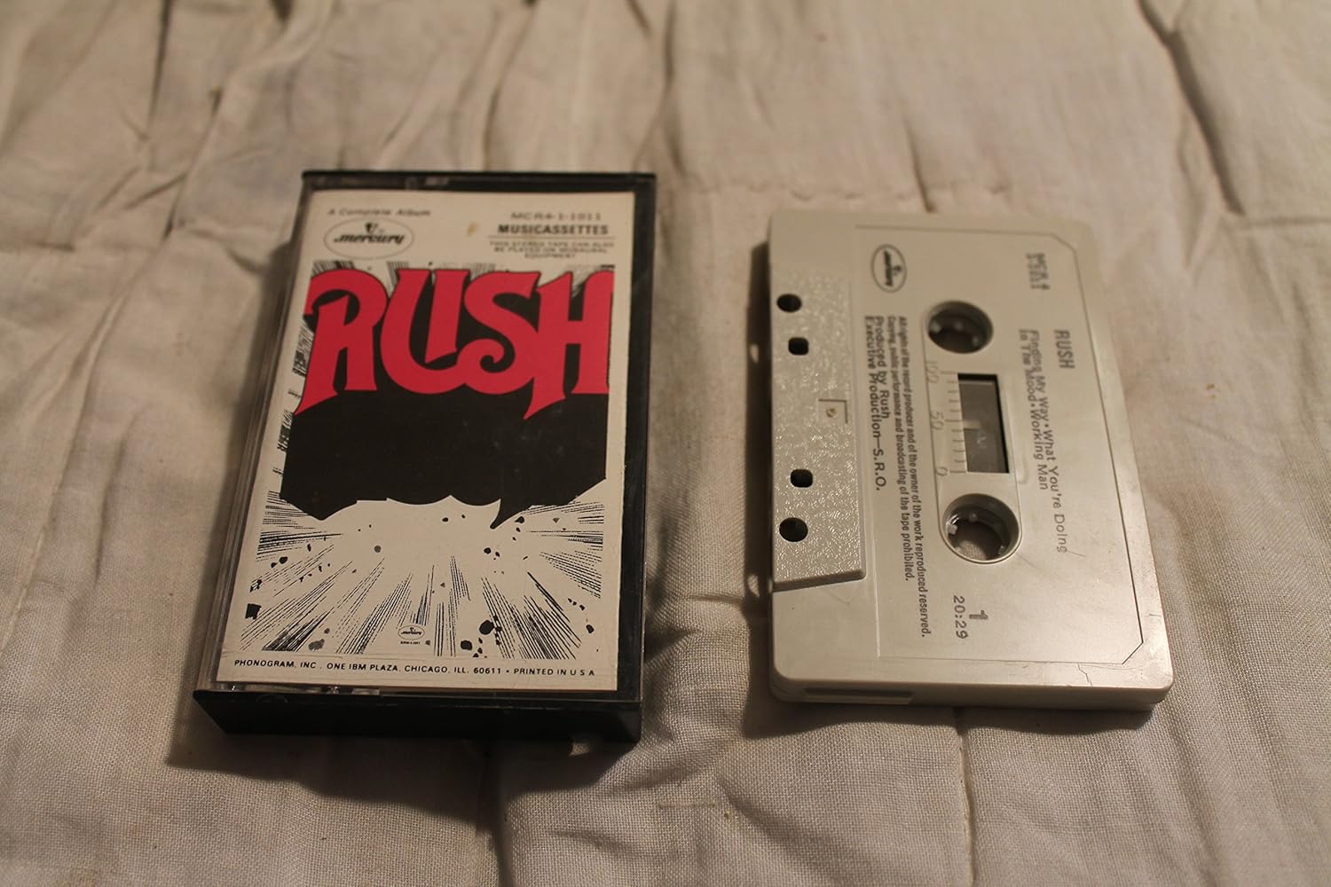 Rush Rush Self Titled Cassette Tape Mercury MCR411011 Amazon