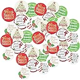 Jesus Is The Reason For The Season Christmas Buttons, Festive Red Green 2021 Mini Holiday Pins for Ugly Sweaters, Party Decorations, Stockings, Xmas Bags, Assorted Colors, Bulk Pack of 36