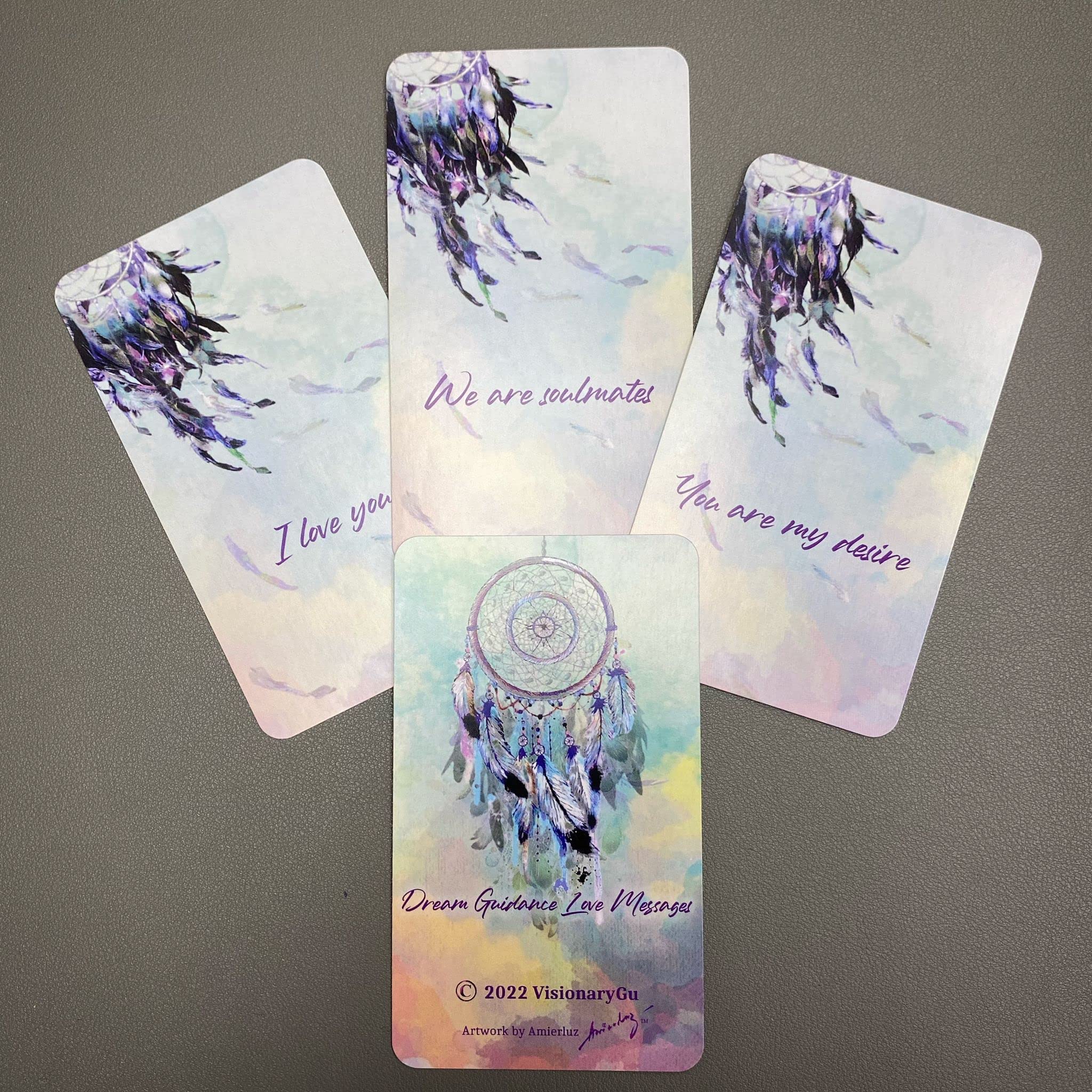 Dream Guidance Love Messages Oracle Deck, Love, Romance and Twin Flame Oracle Cards, – 54 Love Oracle Cards