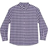 Big and Tall Oxford Dress Shirt for Men Button Down Shirts Long Sleeve Casual Shirt from XXL(T) to 6XL(T)