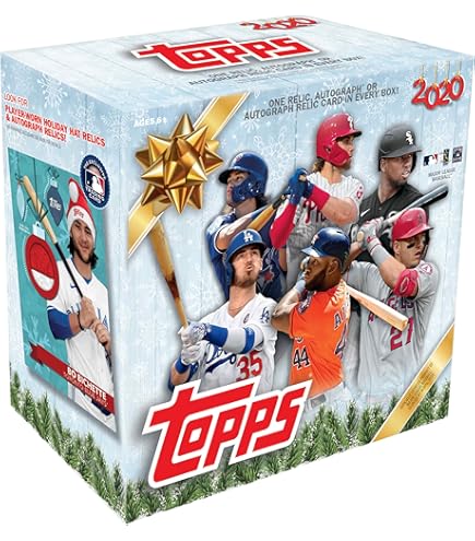 記念グッズ Topps Baseball Holiday mega/ Update Box 2024 Topps Holiday Baseball Mega Box – Trading Card Market