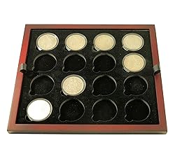Coin Tray for 16 Large or Air-Tite "H" Capsules