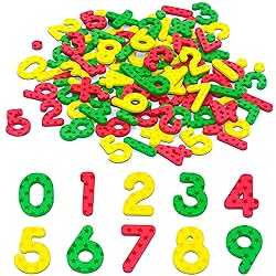 SpriteGru 102pcs Magnetic Numbers for Basic Math