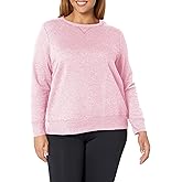 Hanes Women's Just My Size Plus Size Sweatshirt, EcoSmart Fleece Pullover with V-Notch