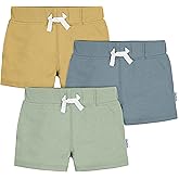 Gerber Baby-Boys Toddler 3-Pack Pull-on Knit Shorts