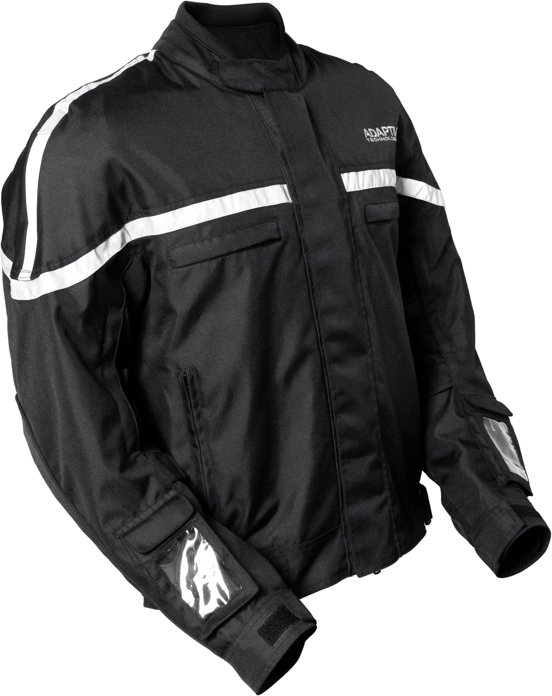 GlowRider Electro-Luminescent Jacket (Black, Large)