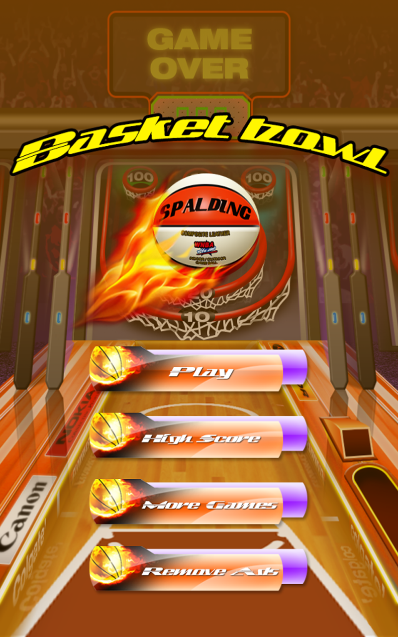 Skee Basket Ball FREE Skee Ball Style Arcade Bowling Hoop Challenge