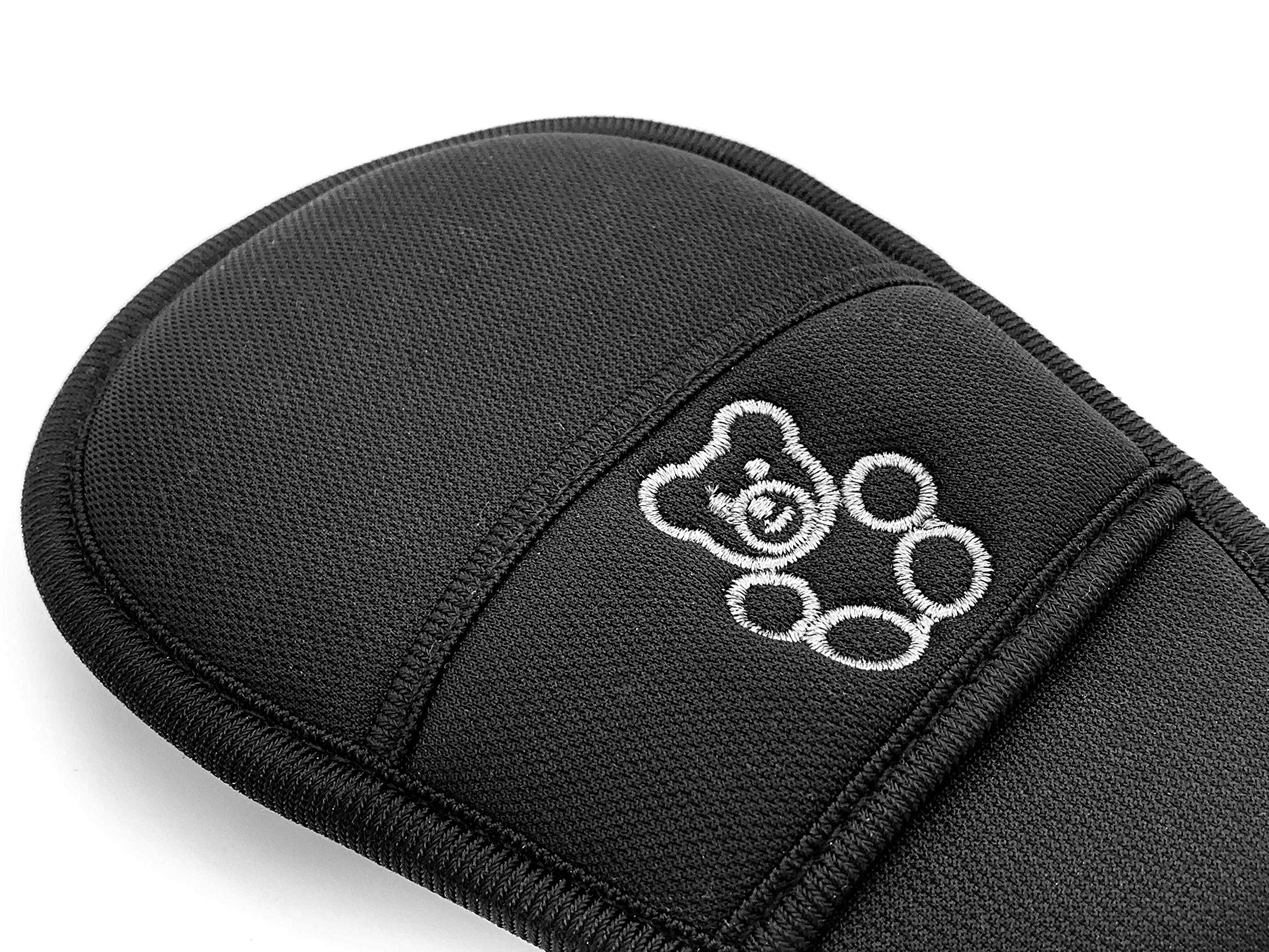 Shoulder Crotch Pad Set Compatible with Infant Seat Stroller High Chair, Harness & Strap Comfort Cushion (Small Size)