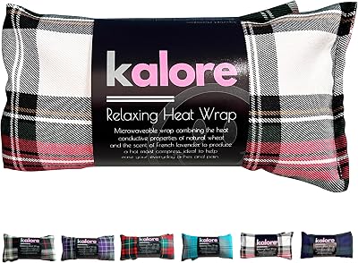 Kalore Microwavable Wheat Bag Lavender Heat Pack Tart an Cotton Fabric