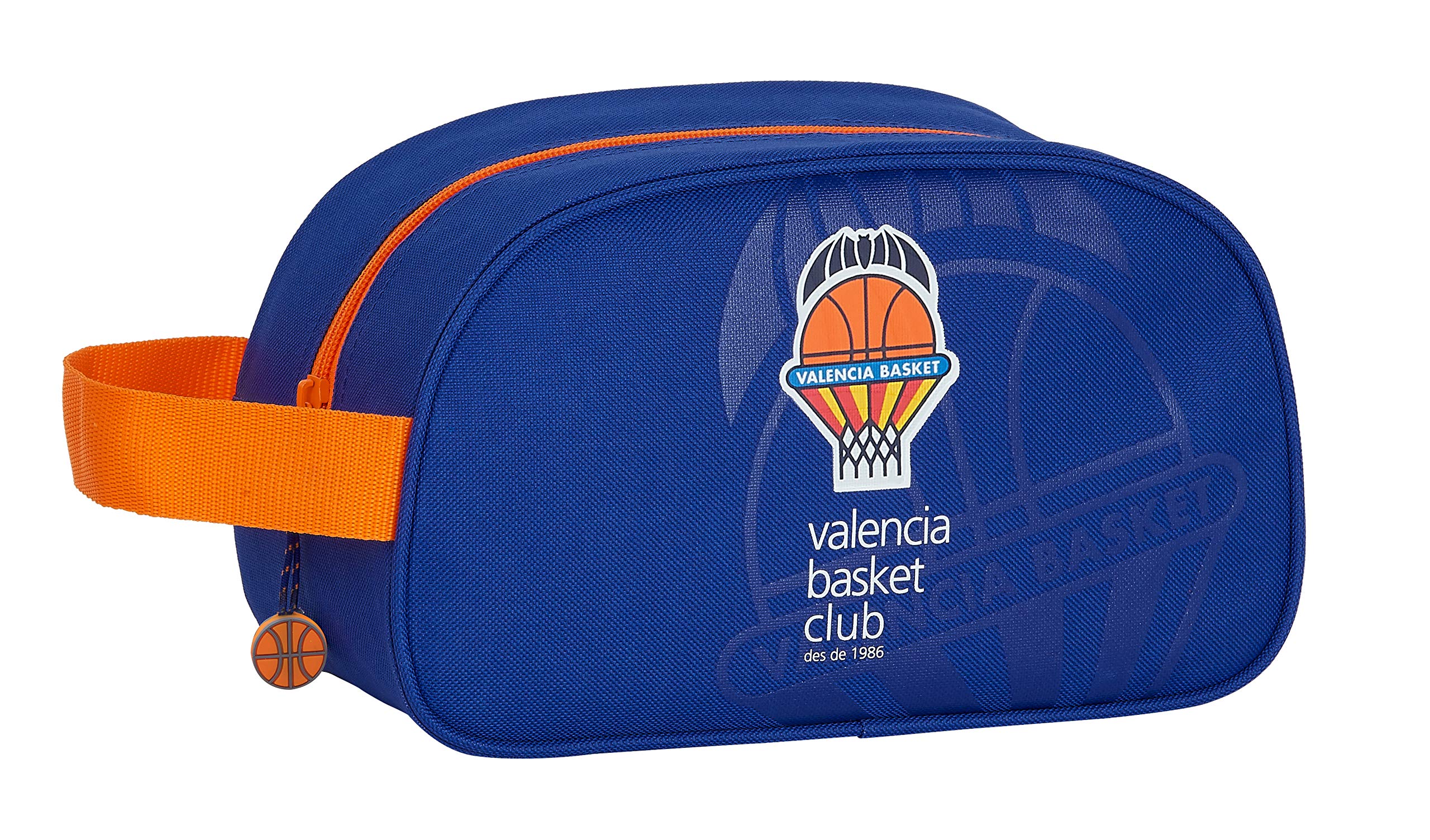 Valencia, Blue/Orange, 290x140x150 mm, Medium Handle Bag