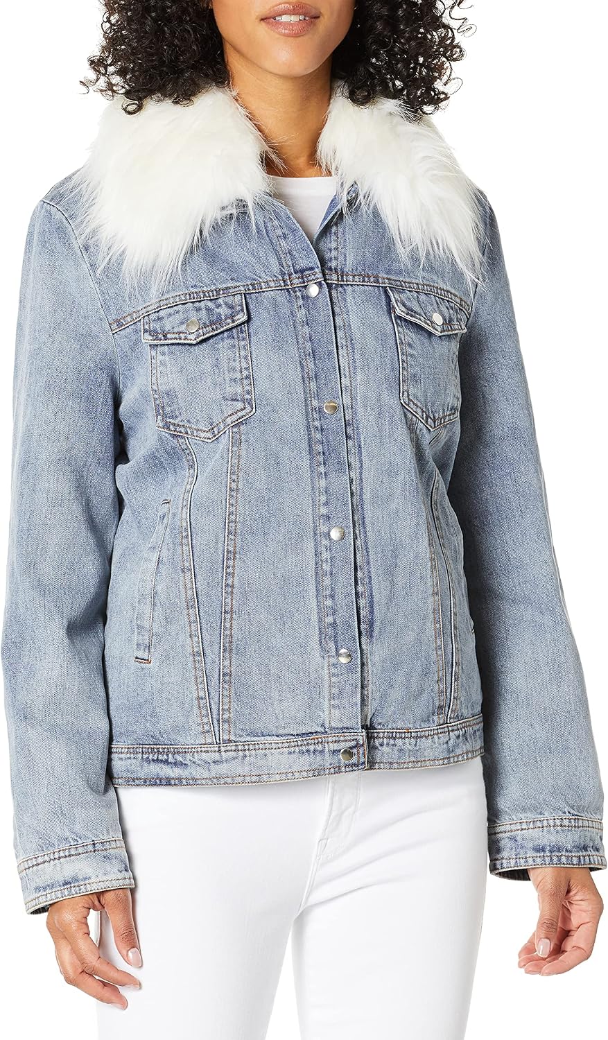 Gilet AllSaints Cohen En Daim Doublé - Taille UK 8 / US 4 - Beige - Occasion Très Bon état