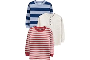 Simple Joys by Carter's Toddler Boys' 3-Pack Long Sleeve Shirt