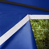 All Seasons Gazebos 3x4.5m Waterproof Pop Up with Sides Royal Blue view 9
