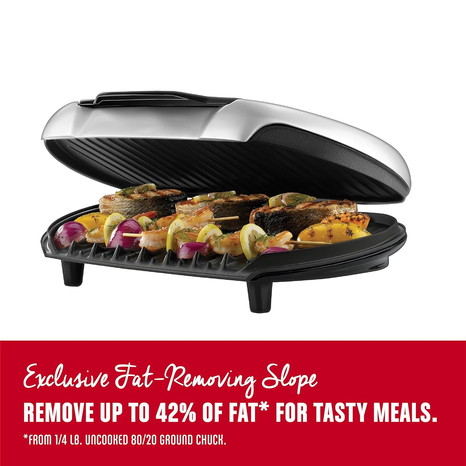 Foreman 9Serving Classic Plate Electric Grill and Panini Press
